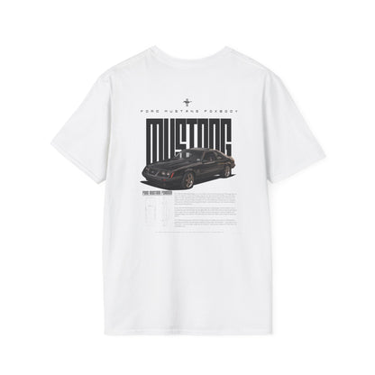 Original Foxbody Mustang Graphic T-Shirt - White